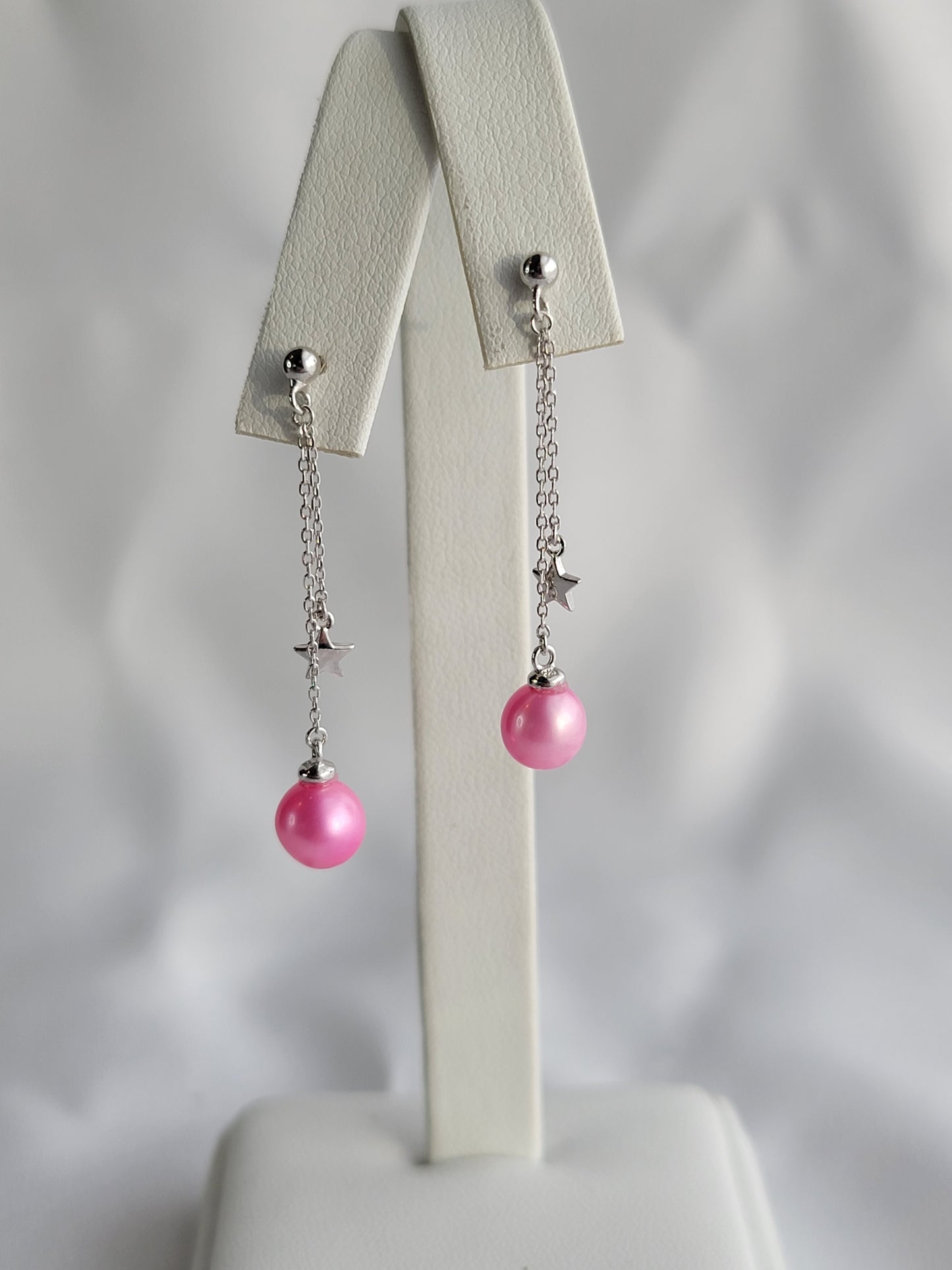 Sterling Silver Wish Upon a Star Earrings