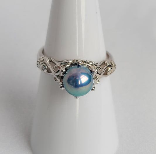 Sterling Silver Goddess Ring