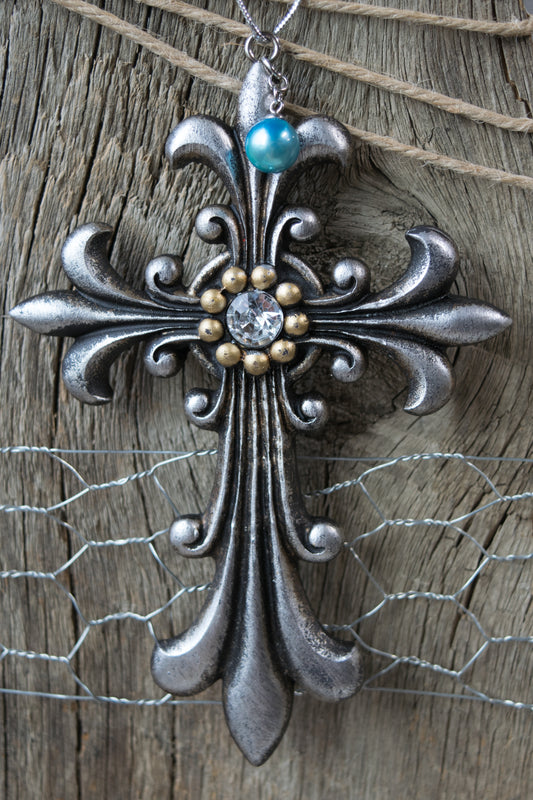 Vintage Cross Ornament
