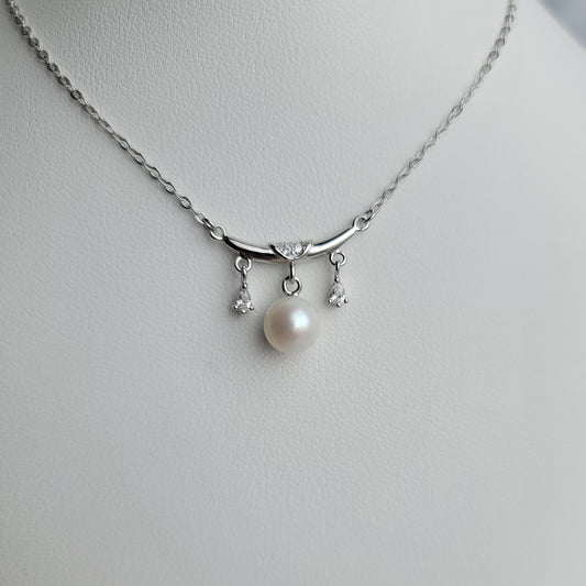 Sterling Silver Libra Necklace