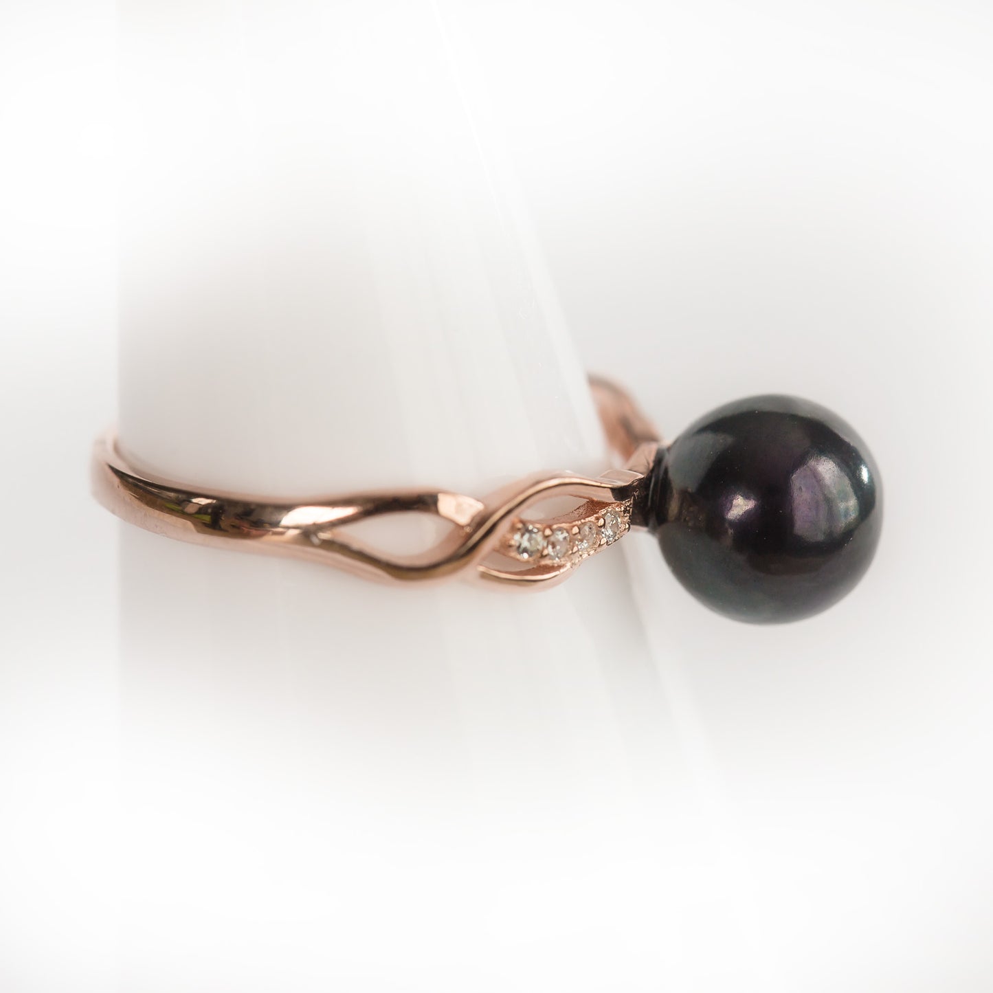 Rose Gold Plated Sterling Silver Simplicity Ring