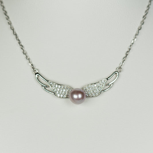 Sterling Silver Fly Me Away Necklace
