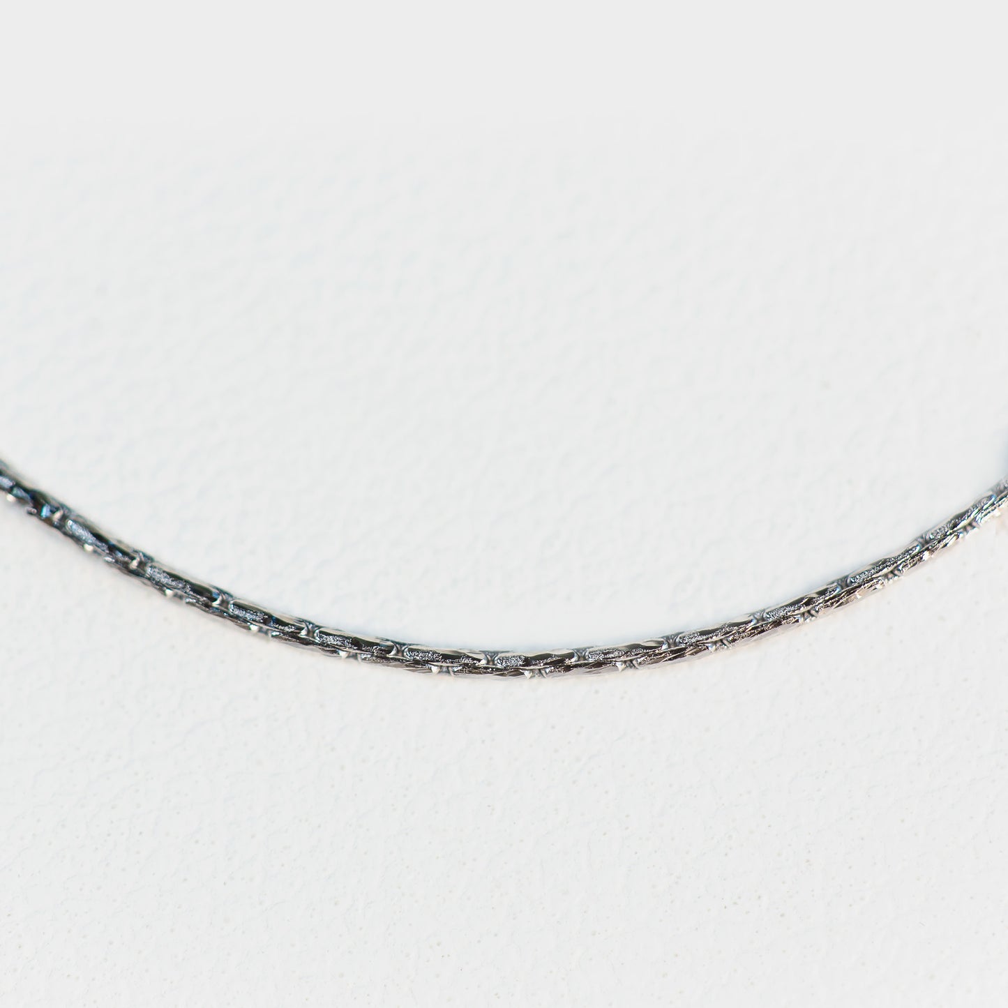 Sterling Silver Elegant Bamboo Chain