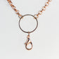 Rose Gold Plated Stainless Steel Lobster Clasp Chain