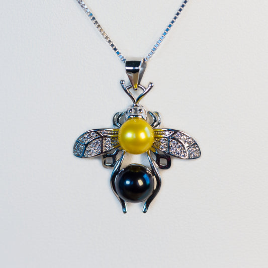 Sterling Silver Bumble Bee Pendant