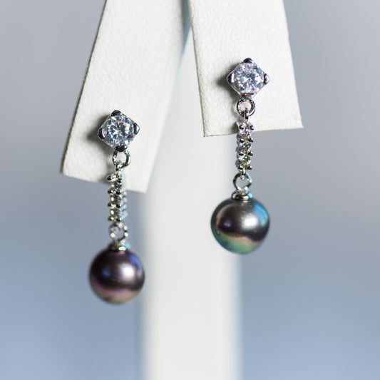 Sterling Silver Frost Earrings